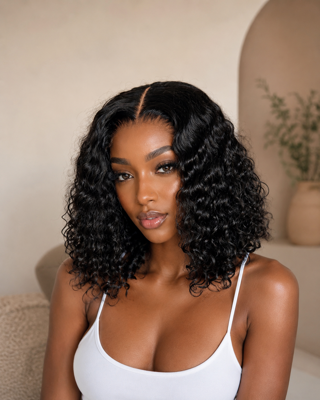 ELLA Glueless Curly Bob