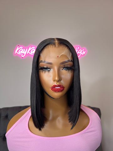 KIM K BOB 4X4 Closure Wig